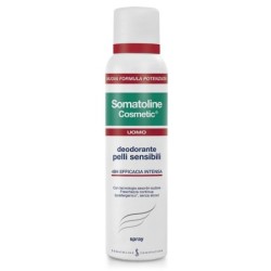 Somatoline Cosmetic
deodorante pelli sensibili
uomo
48h efficacia intensa