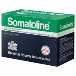 Somatoline
0,1+0,3% emulsione cutanea
Stati di adiposità localizzata accompagnati da cellulite
uso cutaneo