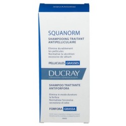 Ducray
Squanorm
shampoo trattante
forfora grassa