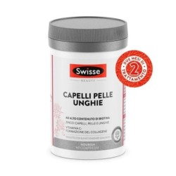 Swisse
capelli pelle unghie
Formulazione multi-nutriente ad alto contenuto di biotina