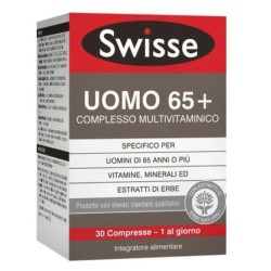 Swisse
uomo 65+
complesso multivitaminico
specifico per uomini di 65 anni o più