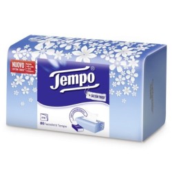 Tempo
fazzoletti 4 veli
cotton touch
box da 80 pezzi