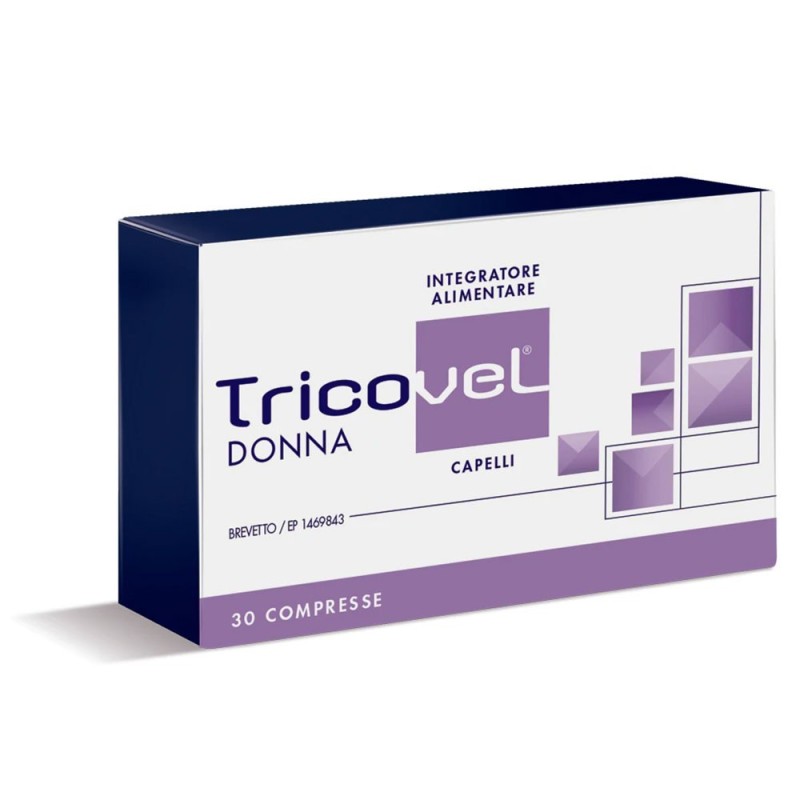 Tricovel
donna capelli
è un integratore alimentare utile per favorire il benessere dei capelli delle donne