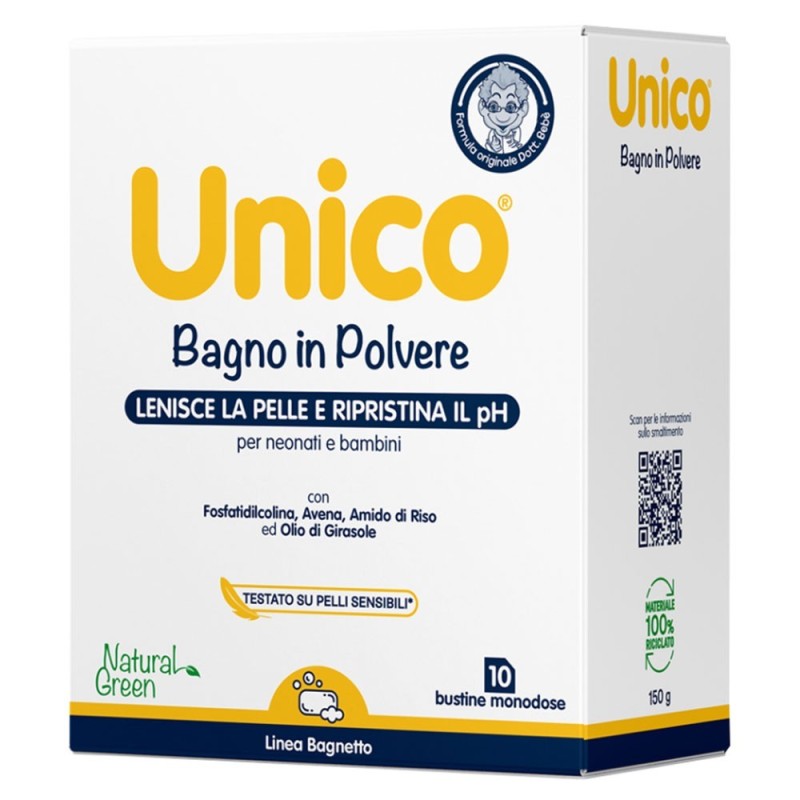 Unico bagno in polvere 10 Beutel