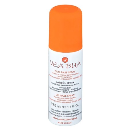 Vea bua
olio base spray
favorisce la funzione barriera cutanea lenitivo prurito, idratante