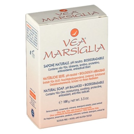 Vea marsiglia
sapone naturale
pH neutro