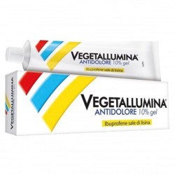 Vegetallumina
antidolore
10% gel
ibuprofene sale di lisina
tubo da 50 g