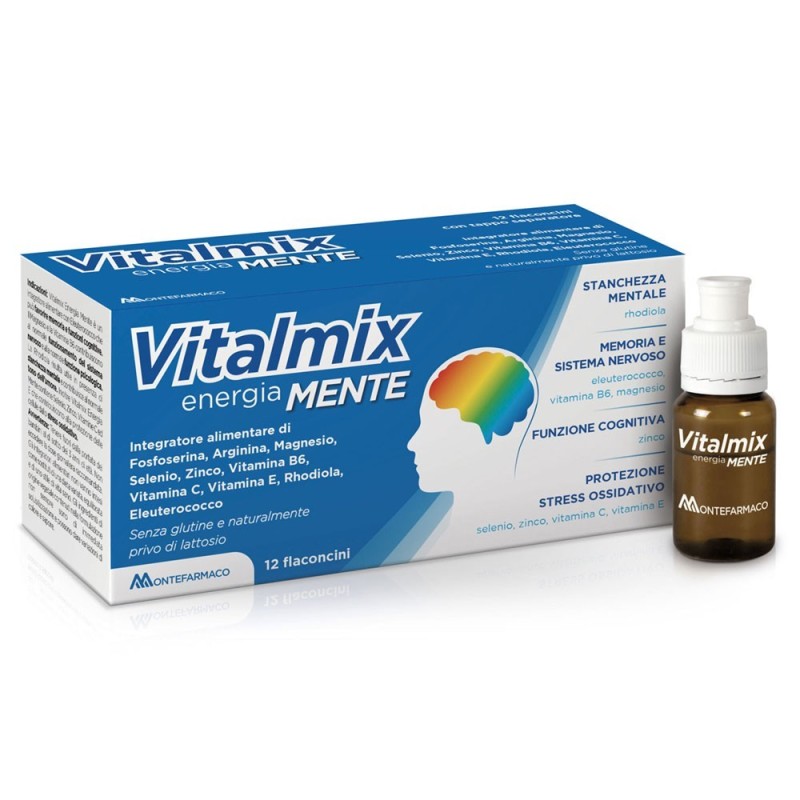 Vitalmix
energia MENTE
stanchezza mentale • memoria e sistema nervoso • funzione cognitiva • protezione stress ossidativo