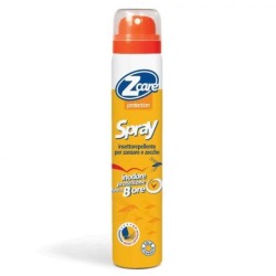 Zcare
protection spray
insettorepellente per zanzare e zecche
inodore, protezione fino a 8 ore