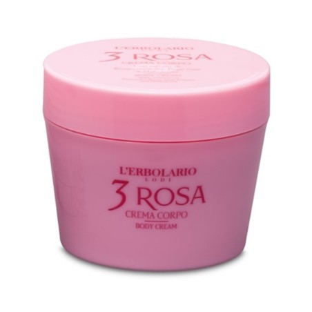 L'Erbolario 3 rosa crema corporal 200ml