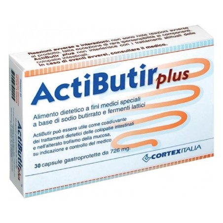 ActiButir plus
Alimento dietetico a fini medici speciali a base di sodio butirrato e fermenti lattici