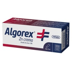 Algorex
Zn crema
ossido di zinco 15%
tubo da 75 ml