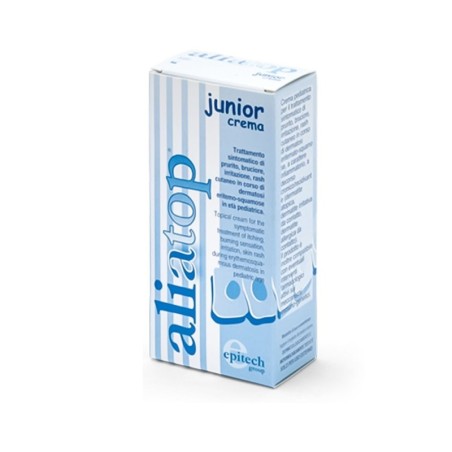 Aliatop
junior crema
Trattamento sintomatico di prurito, bruciore, irritazione