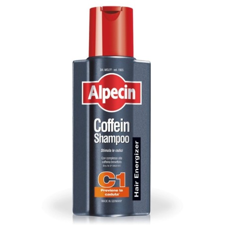 Alpecin
shampoo alla caffeina
hair energizer C1
stimola le radici, previene la caduta