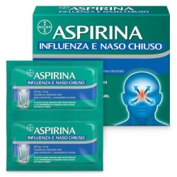 Aspirina influenza e naso chiuso 10 sachets