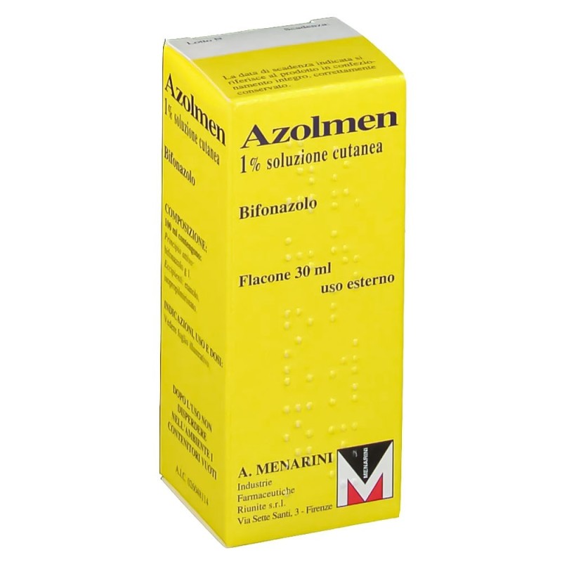 Azolmen 1% soluzione cutanea 30 ml