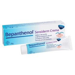 Bepanthenol sensiderm crema sollievo dal prurito e dall'arrossamento dovuto a irritazioni della pelle