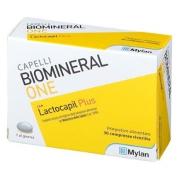 Biomineral one
con lactocapil plus
capelli
scatola da 30 compresse rivestite (1 al giorno)