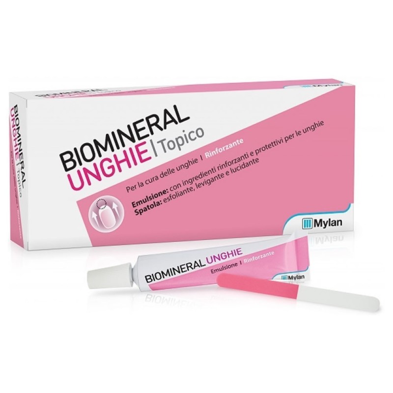 Biomineral
unghie topico
Trattamento per unghie | rinforzante
emulsione: nutritiva, protettiva, indurente