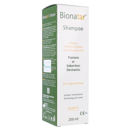 Bionatar shampoo Flasche mit 200 ml