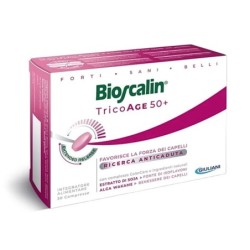 Bioscalin
tricoAGE 50+
favorisce la forza dei capelli
Capelli assottigliati e diradati - Donna 50+