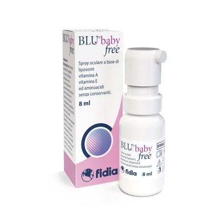 Blu baby free
spray oculare a base di liposomi, Vitamina A, Vitamina E, e aminoacidi.
senza conservanti