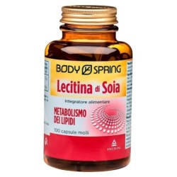 Body Spring
lecitina di soia
Metabolismo dei lipidi
barattolo da 100 capsule molli