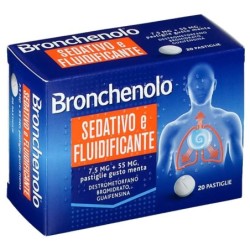 Bronchenolo sedativo e fluidificante 20 tablets