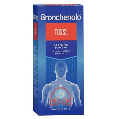 ronchenolo
tosse
1,54 mg/ml sciroppo
destrometorfano bromidrato
flacone da 150 ml