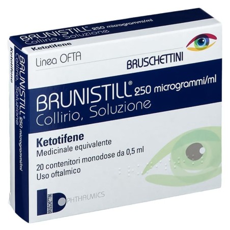 Brunistill Augentropfen 20 Einzeldosis-Durchstechflaschen