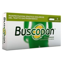 Buscopan 10 mg 6 supositorios