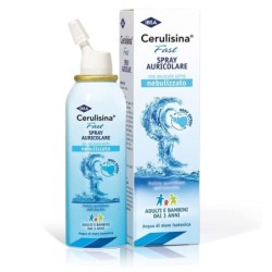 Cerulisina fast
spray auricolare
acqua di mare isotonica
pulizia quotidiana dell'orecchio, con delicato getto nebulizzato