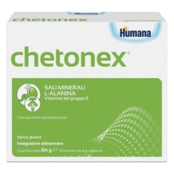 Chetonex Integratore alimentare a base di sali minerali, l-alanina e vitamine del gruppo B