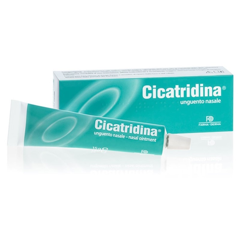 Cicatridina
unguento nasale
tuboetto da 15 g pronto per l'utilizzo