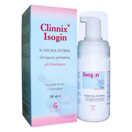 Clinnix
Isogin
schiuma intima
detergente protettiva
pH fisiologico