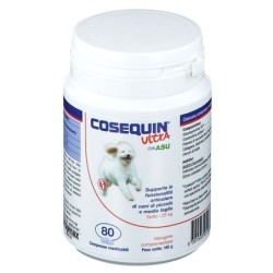 Cosequin ultra
supporta la funzionalità di cani di piccola e media taglia
sotto i 25 kg
barattolo da 80 compresse