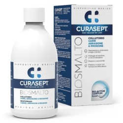 Curasept
biosmalto
collutorio
carie, abrasione ed erosione
flacone da 300 ml