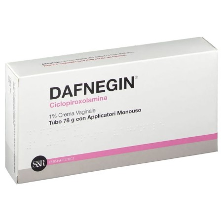 Dafnegin
1% crema vaginale
ciclopiroxolamina
tubo da 78 g con applicatore monouso