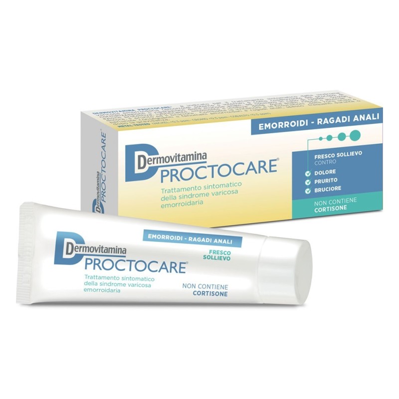 Dermovitamina proctocare 30ml tube cream