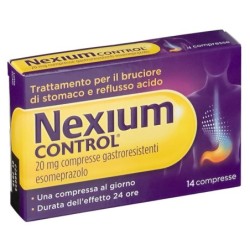 Nexium control 20 mg confezione da 14 compresse gastroresistenti