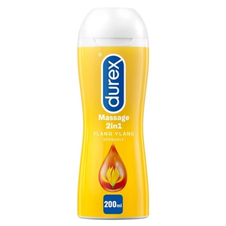 Durex
massage 2 in 1
sensuale
Ylang Ylang
Gel Lubrificante ideale anche per massaggi è 2 prodotti in 1