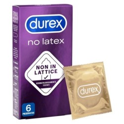Durex
no latex
non in lattice
Preservativi
dermatologicamente testati
astuccio da 6 pezzi