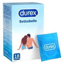 Durex
settebello
preservativi
astuccio da 18 pezzi