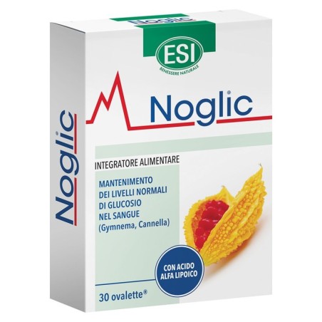 Esi
noglic
mantenimento dei livelli normali di glucosio nel sangue
scatola da 30 ovalette