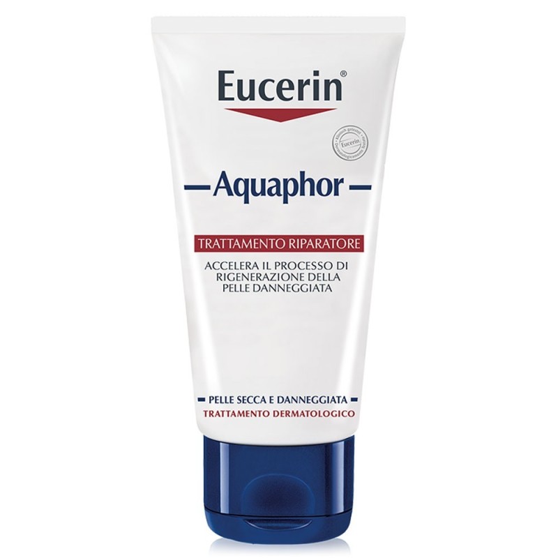 Eucerin
aquaphor
trattamento riparatore
accelera il processo di riparazione della pelle danneggiata