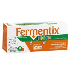 Fermentix junior
5 miliardi/10 ml
Integratore alimentare di fermenti lattici tindalizzati con fibre prebiotiche e vitamine
