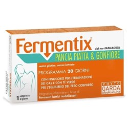 Fermentix
pancia piatta & gonfiore
programma 20 giorni, con finocchio per l'eliminazione dei gas