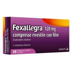Fexallegra
120 mg compresse rivestite
fexofenadina cloridrato
scatola da 10 compresse rivestite con film