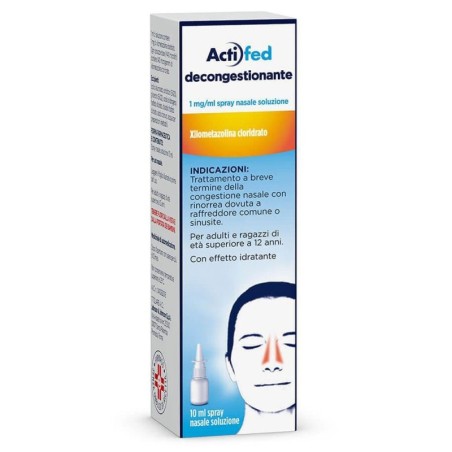 Actifed decongestionante aerosol nasal botella de 10ml