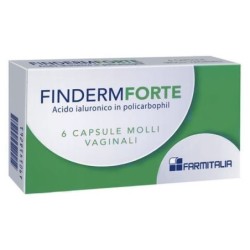 Finderm forte
acido ialuronico in policarbophil
scatola da 6 capsule molli vaginali